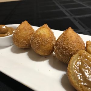 Mini Caramel Filled Churros